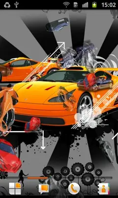 Super Cars Live Wallpaper android App screenshot 1